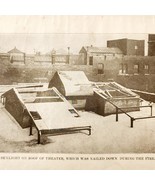 1904 Roof Skylight Nailed Shut During Chicago Iroquois Theater Fire DWNN5 - €26,04 EUR