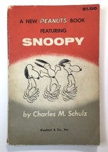 A New Peanuts Book Featuring Snoopy By Charles M Schulz  1958 - $13.95