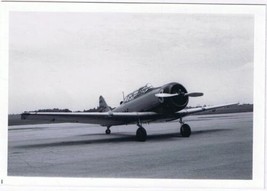 Antique Photo RCAF Harvard Trainer WWII Hamilton Airport 1974 - $4.94