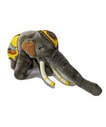 1987 Ringling Bros Barnum Bailey Circus King Tusk Plush Stuffed Animal - $26.24