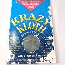 Krazy Kloth Reusable Cleaning Polishing Cloth As Seen on TV Crazy Cloth ... - $92.82 MXN