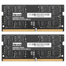 Klevv DDR4 32GB (2x16GB) 3200MHz CL22 1.2V Sodimm Laptop Ram - £128.08 GBP