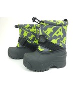 Northside Kid&#39;s Toddler Size 5 Frosty Snow Boot Gray/Green - $27.50 CAD