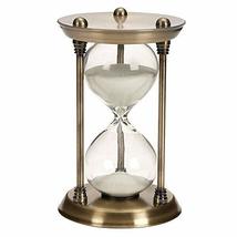 Triangle Bracket Copper Hourglass 15/30/60 Minutes Sandglass Timers Kitchen Cook - £27.02 GBP