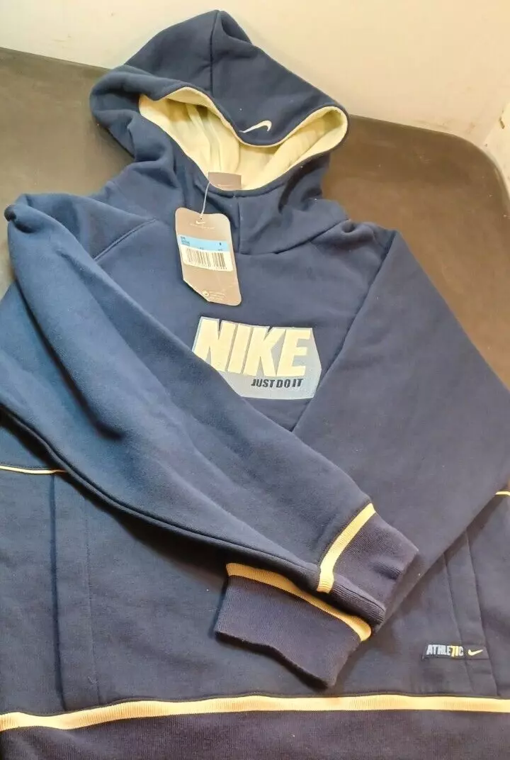 Nike Boys Garcon Size Medium Hooded Sweatshirt-NEW with Tags-Free Shipping - $39.78 CAD