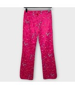 NWT OILILY Womens Vintage Floral Satin Pants Size 36 Spring vibrant Pink... - $165.54 CAD
