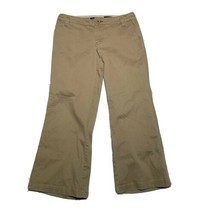 A.N.A. New Approach Light Brown Trouser Crop Pants ~ Sz 8 ~ Mid Rise  - £10.57 GBP