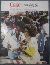 Coca Cola adds life when good food and folks meet  1977 - $1.49