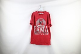 Vtg 90s Mens XL Faded Spell Out University of Alabama Short Sleeve T-Shirt USA - £39.65 GBP