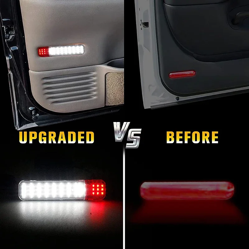 4 Pcs Car Interior Door LED Light Panel Courtesy Lamp for GMC Yukon Sierra Hum - £33.52 GBP