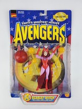Vintage SCARLET WITCH Marvel Collector Editions Avengers Figure Toy Biz 1997 - £12.62 GBP