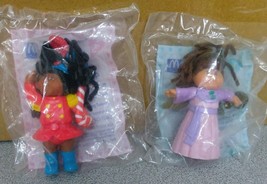 Lot of 2 1994 Vintage Cabbage Patch Kids McDonald&#39;s Happy Meal Toys # 1 and #3 - £3.71 GBP