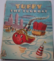 Vintage Tell A Tale Books Tuffy The Tugboat by Alace Sankey 1947 - £1.59 GBP