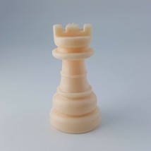 Chess Ivory Rook Chessmen Magnetic Replacement Game Piece Travel Size - £1.85 GBP