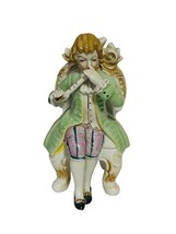 Andrea Sadek Figurine Sculpture Japan Victorian Antique vtg prince flute 075A - £55.52 GBP