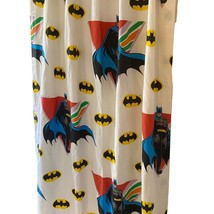 Vintage 1989 DC Comics BATMAN Panel Curtain Drape Superhero Bedroom 40” x 61” - £7.41 GBP