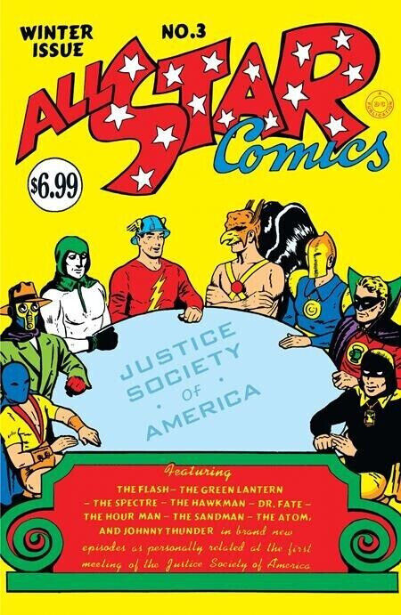 ALL-STAR COMICS 3 FACSIMILE (2023) NM 1ST JSA 1940 REPRINT DC COMICS - $7.91