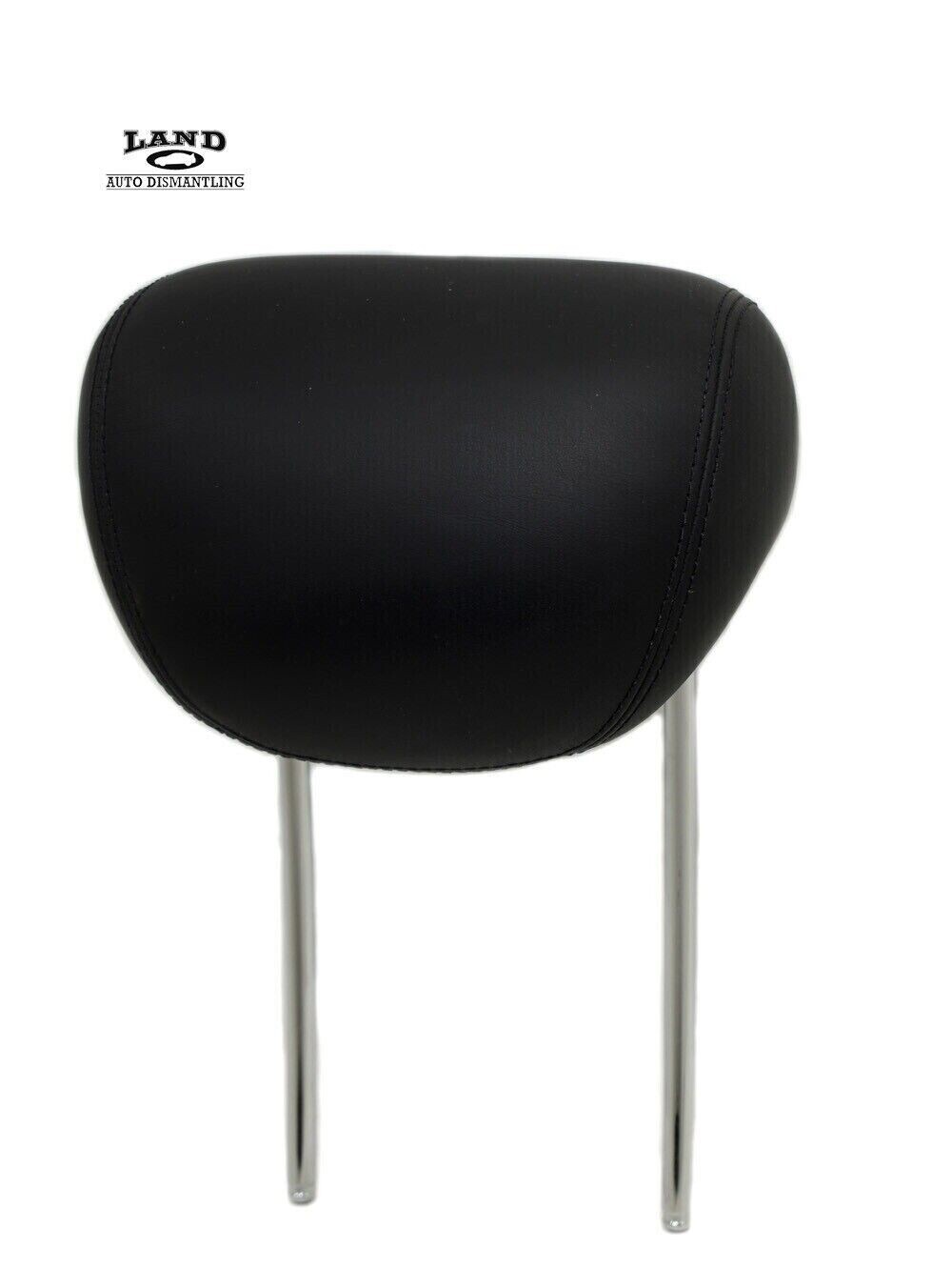 MERCEDES W216 CL-CLASS DRIVER/PASSENGER FRONT SEAT HEADREST LEATHER BLAC... - $24.74