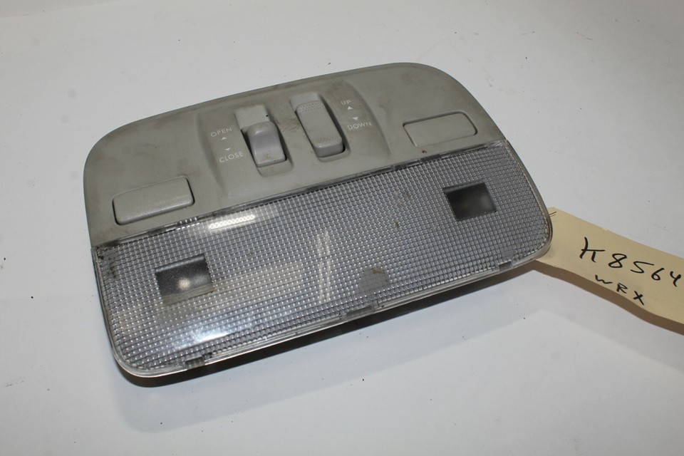 2008-2014 SUBARU WRX IMPREZA OVERHEAD CONSOLE W/ SUNROOF SWITCH K8564 - $44.00
