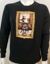 Lootcrate Deadpool T Shirt Mens L Black Long Sleeve Family Ties Cotton M... - $12.72