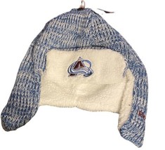 Colorado Avalanche Tassel Heather Knit Beanie Hat Winter SKI Cap TOQUE NWT NHL - £14.15 GBP