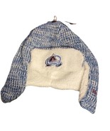Colorado Avalanche Tassel Heather Knit Beanie Hat Winter SKI Cap TOQUE N... - £14.15 GBP
