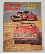 PV) Motor Trend Magazine April 1963 Volume 15 Issue 4 Chrysler Ford Dodg... - £4.64 GBP