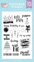 Echo Park Stamps-Yippee, Make A Wish Birthday Girl - £26.40 GBP