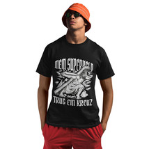 Jesus Carrying Cross Religious Crew Neck Short Sleeve T-Shirts Graphic Tee,S-4XL - £11.71 GBP