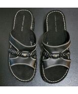 VTG 90s Lower East Side Chunky Lug Sole Jammer Platform Slide Sandals Wo... - $44.72