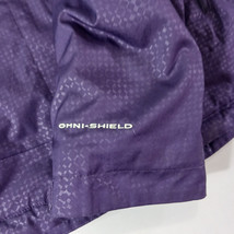 Columbia SL5498 Omni-Shield Advanced Womens Purple Full Zip Hoodie Jacket Size M image 13