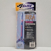 Estes Beta Series Wizard Flying Model Rocket Kit Skill Level 1 - £18.23 GBP