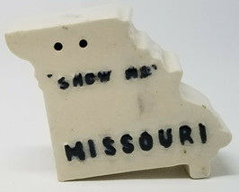 Show Me Missouri Figurine Single Salt Pepper Shaker Vintage Japanese Cer... - £8.99 GBP