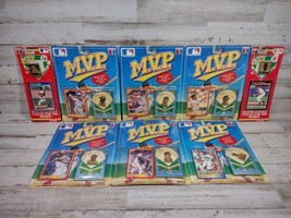 Lot of 8 Vintage MVP Baseball Cards w/ Major League Collector Pins 1990s *READ* - £6.73 GBP