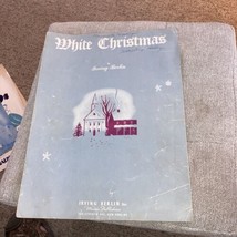White Christmas Piano Solo by Irving Berlin 1942 Vintage Sheet Music - £5.96 GBP