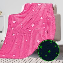 Glow In The Dark Blanket For Kids Unique Birthday Gifts For Girls Boys T... - £28.76 GBP