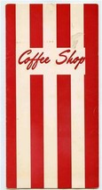 Baker Hotel Coffee Shop Breakfast &amp; Lunch Menu 1940&#39;s Dallas Texas  - £61.72 GBP