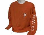 Pepperdine Waves Men&#39;s Large Long Sleeve Pocket T Shirt League - $22.20