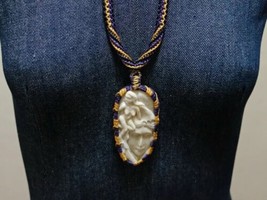 Goddess Necklace, Hand Carving, Gift For Her Closeout 50% Off! - £15.99 GBP