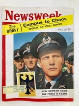 VTG Newsweek Magazine April 4 1960 New German Army The Force K Fears - £15.14 GBP