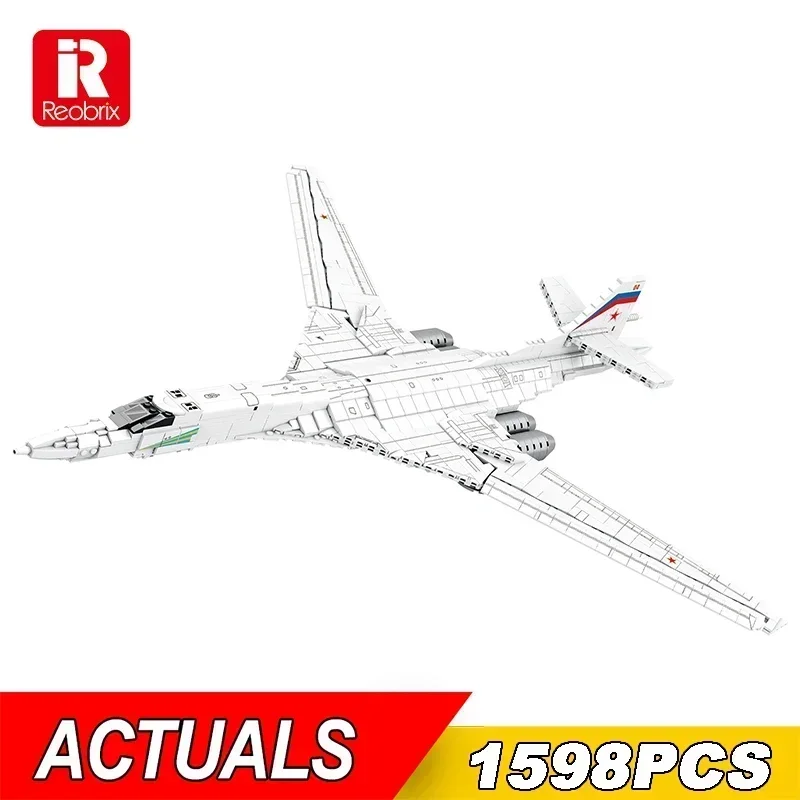 NEW Military Russia Tu-160 White Swan Strategic Bomber Building Blocks Toys WW - £84.87 GBP