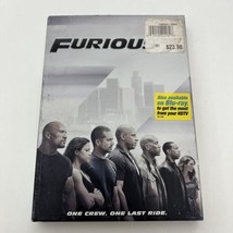 Furious 7 DVD 2015 Paul Walker Dwayne Johnson Vin Diesel Jason Stathom Ludacris - £4.63 GBP