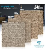 Peel and stick carpet tile by five diamond flooring(Sunset) (10 tiles) NOB - $44.95