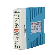 Mdr-20-24 Ac To Dc Din-Rail Power Supply, 24V, 1 Amp, 24W, 1.5&quot; - £25.15 GBP