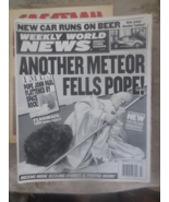 Weekly World News 2004 July 5 Meteor Fells Pope Mermaid Osama Bush Kerry - £14.15 GBP