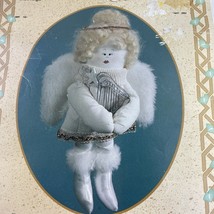Garden Glove Vintage Craft Kit 0012 Snow Angel Harp Christmas Holiday Decor - $318.54 MXN