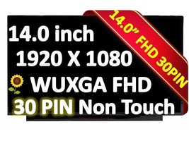 HP N35729-001 14&quot; WUXGA Laptop LED LCD Screen FHD 1920x1080 Matte replac... - £72.67 GBP