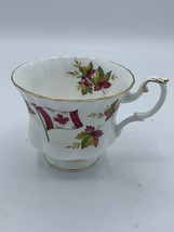 Royal Albert, Cup, Canada, &quot;From Sea to Sea” Repairs Done To Handle - Se... - $5.50