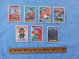 1987 Topps 8th Series GPK &quot;Garbage Pail Kids&quot; Cards - Lot of 7 loose cards - £15.98 GBP