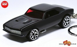  Rare Keychain 1967/68/69 Black Chevrolet Camaro SS/RS Custom Ltd Great Gift - £44.22 GBP